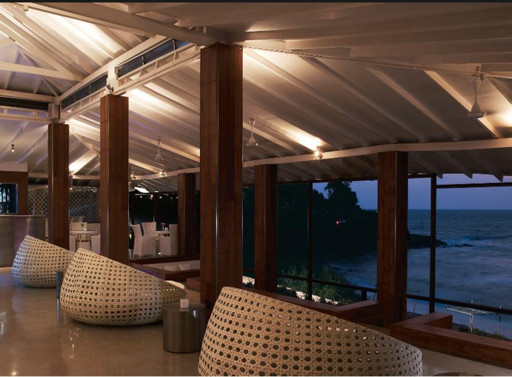 Taj Fort Aguada Resort & Spa, Goa Sinquerim Екстер'єр фото The interior of the restaurant
